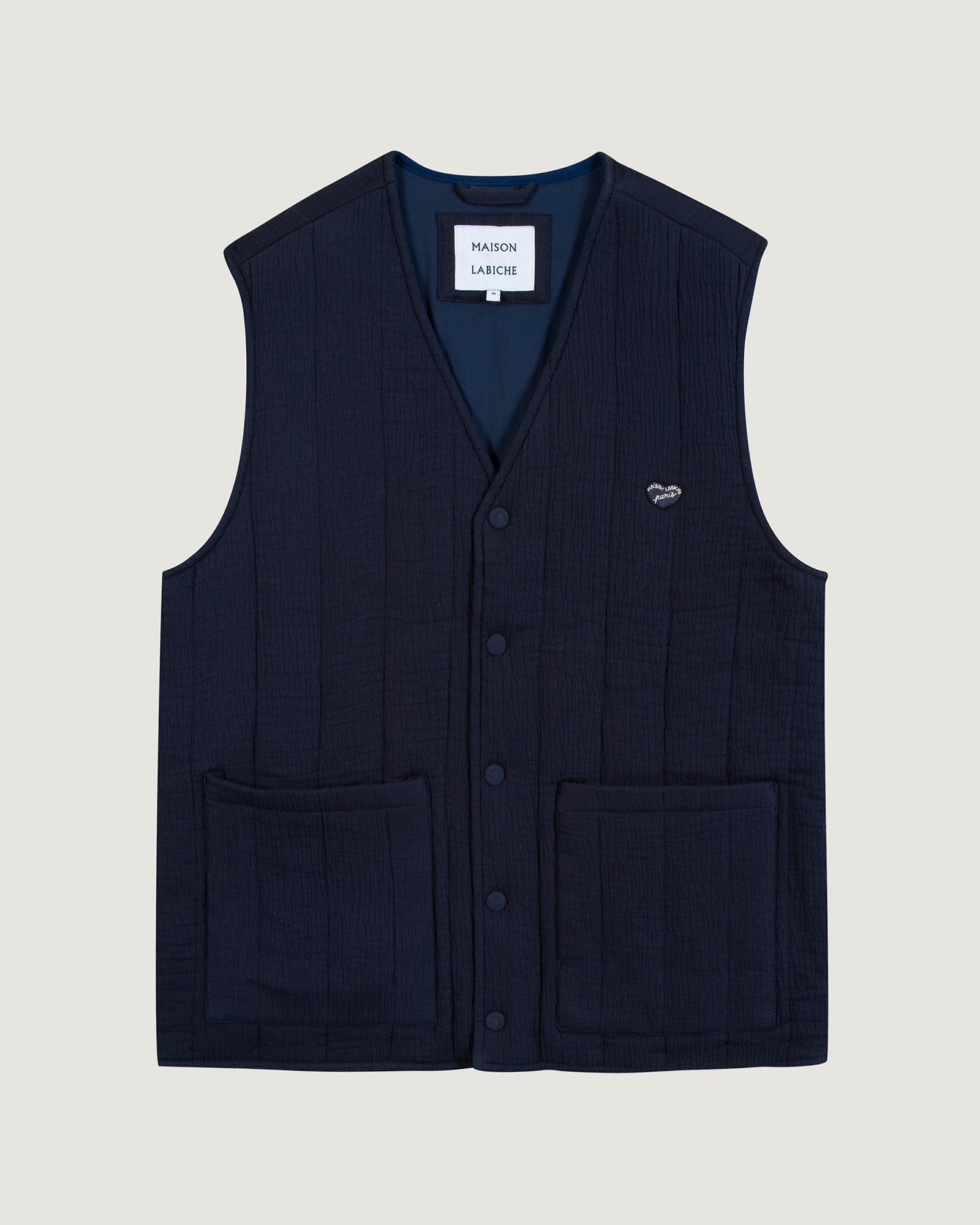 Rampal Sleeveless "Heart Patch" Jacket