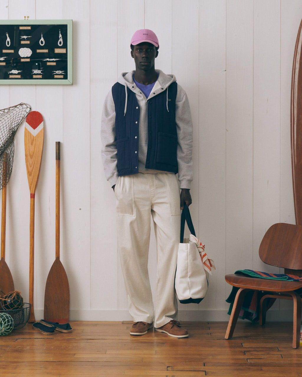 Rampal Sleeveless "Heart Patch" Jacket