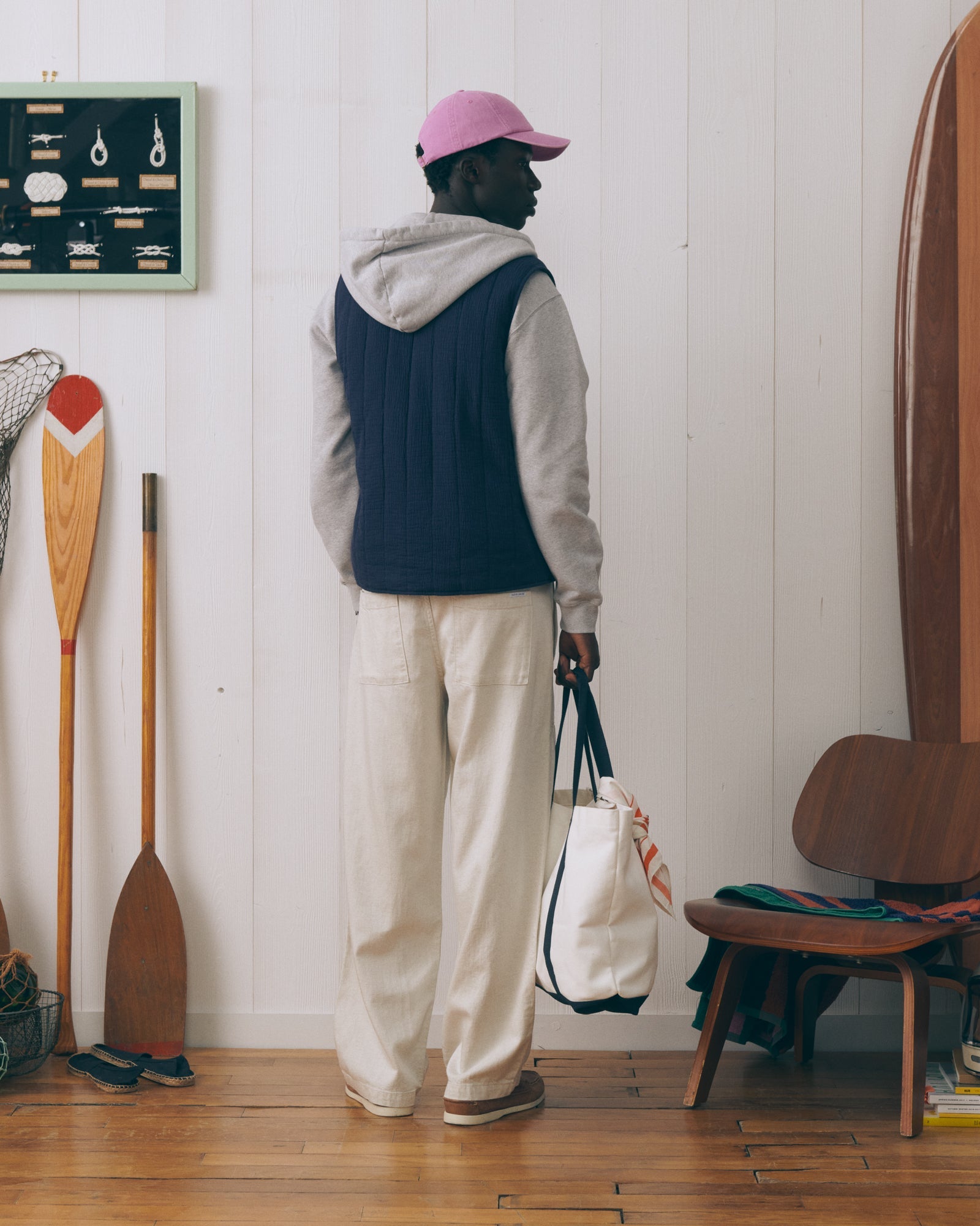 Rampal Sleeveless "Heart Patch" Jacket
