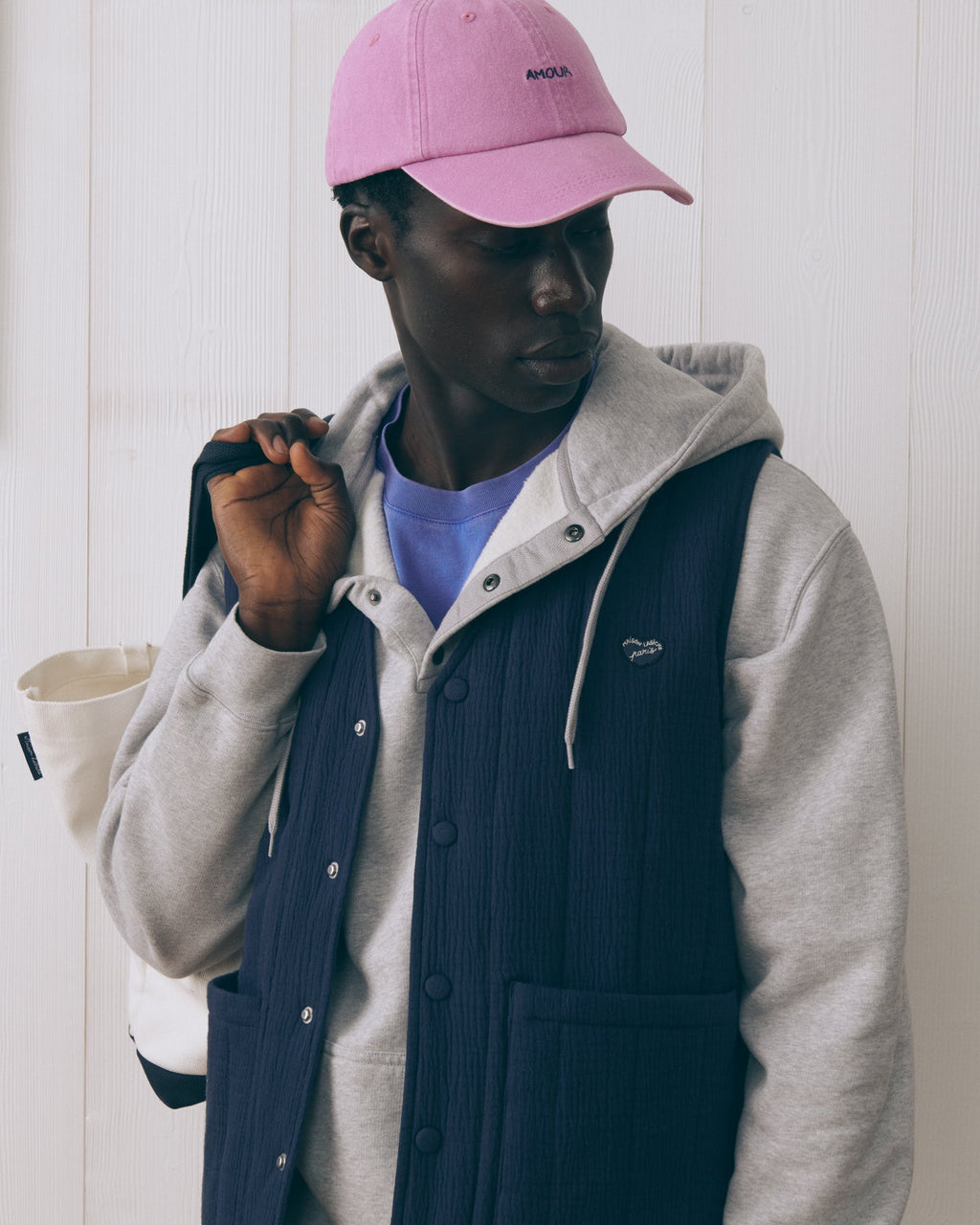 Rampal Sleeveless "Heart Patch" Jacket