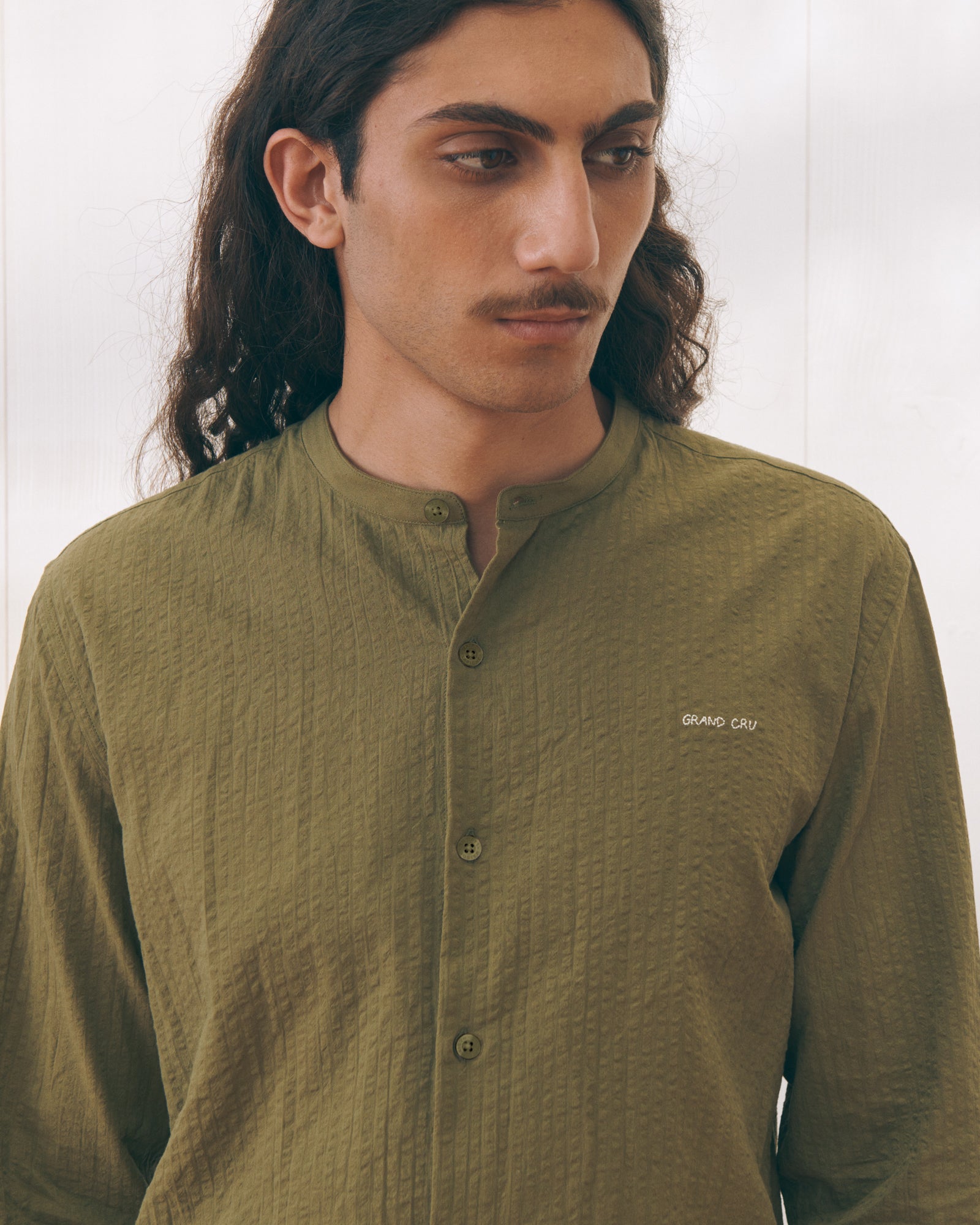 Grand Cru "Seersucker" Rennes Shirt