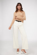 Pull Col Roule Zoe - Beige