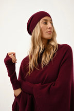 Mittens - Zoe - Burgundy