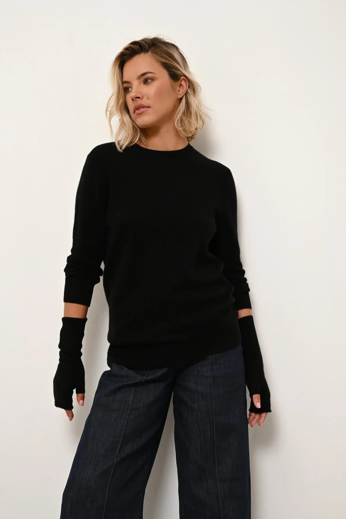 Mittens - Zoe - Black