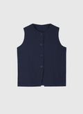 Gilet De Costume Zola Marine