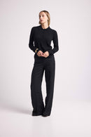 Pull Col V Arc En Ciel Rib Zora - Noir