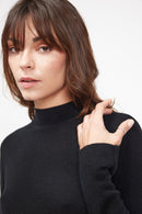 Pull Col Cheminée Zuella - Noir