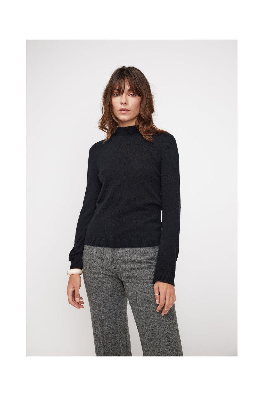 Jersey de Cuello Chimenea Zuella - Negro