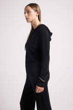 Sudadera con Cremallera y Capucha Zuma - Negro