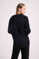 Sweat Zippe A Capuche Zuma - Noir