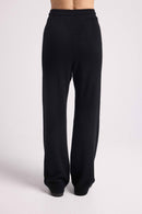 Pantalon Zumba - Noir - 100% Cachemire Oeko-Tex - Femme