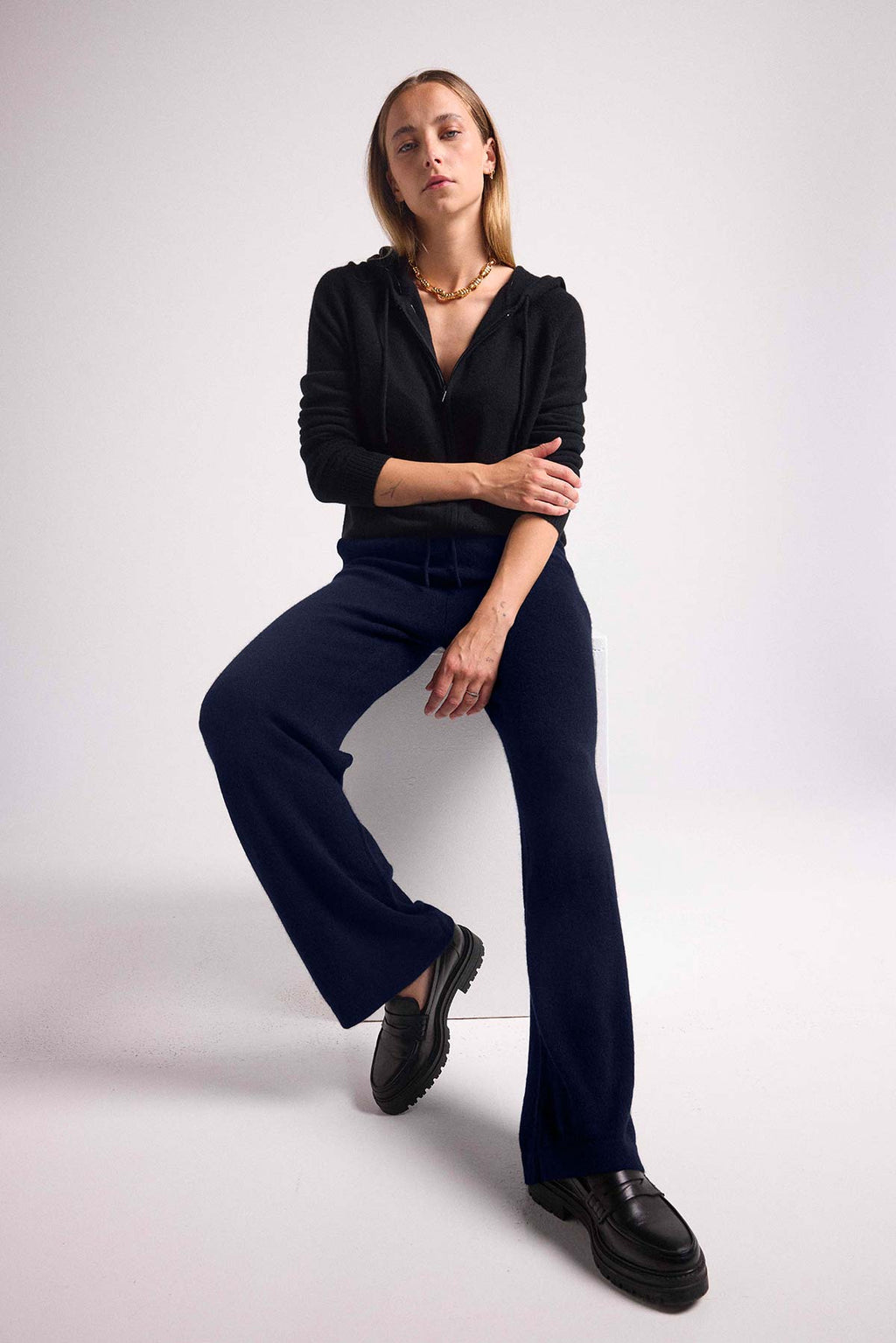 Zumba-broek - Marineblauw - Dames