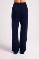 Pantalon Zumba - Bleu Marine - 100% Cachemire Oeko-Tex - Femme