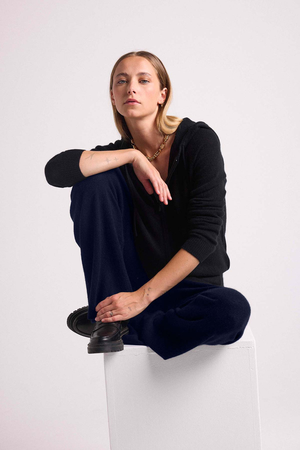 Zumba-broek - Marineblauw - Dames