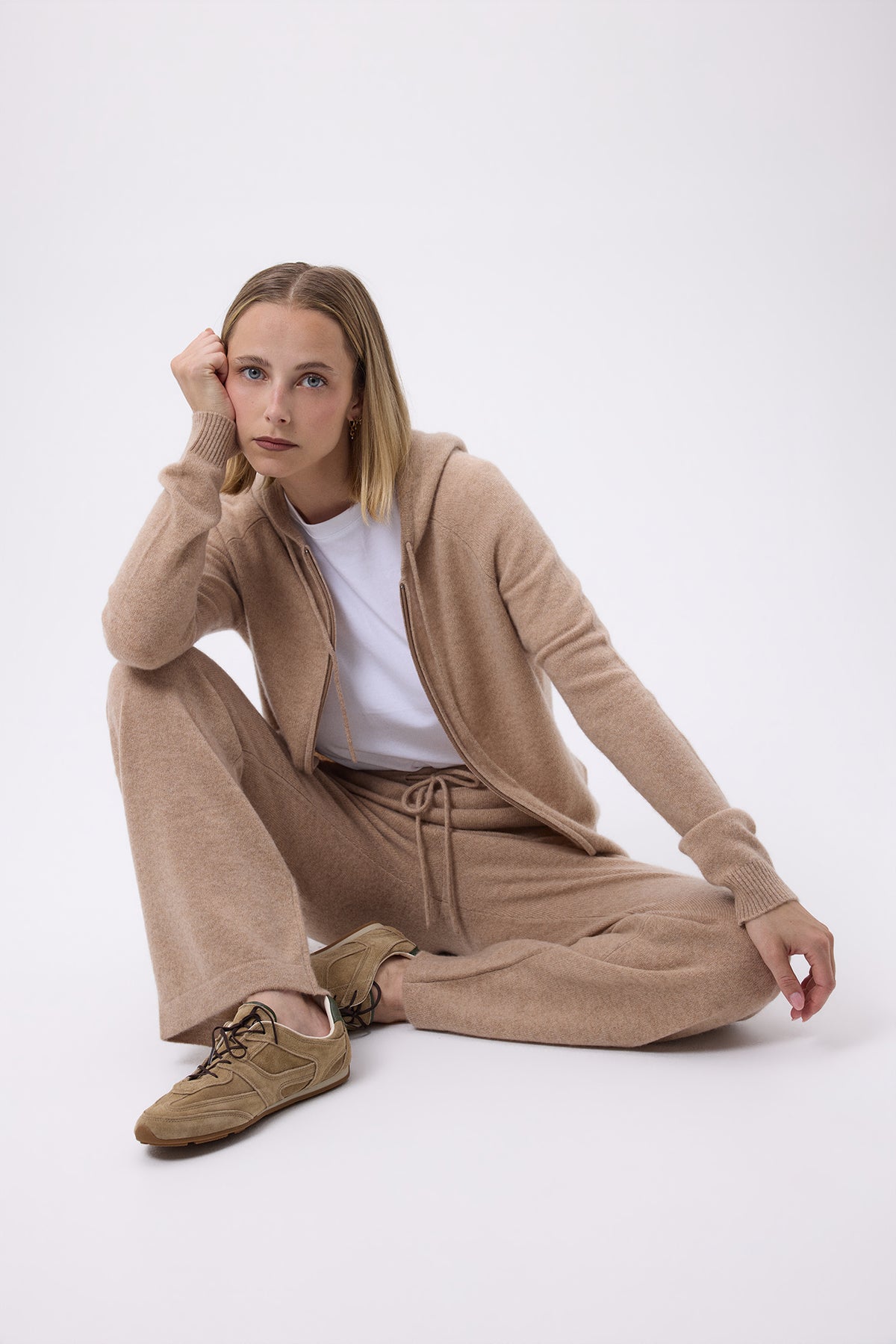 Pantalón F Zumba - Beige crema - Mujer