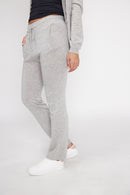 Zumba Pants - Pearl Grey - 100% Cashmere Oeko-Tex - Woman