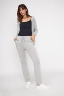 Pantalon Zumba - Gris Perle - 100% Cachemire Oeko-Tex - Femme