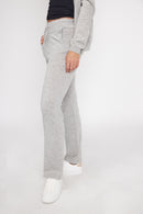 Zumba Pants - Pearl Grey - 100% Cashmere Oeko-Tex - Woman