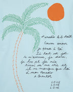 T-Shirt "Palmier" Bainville - Femme