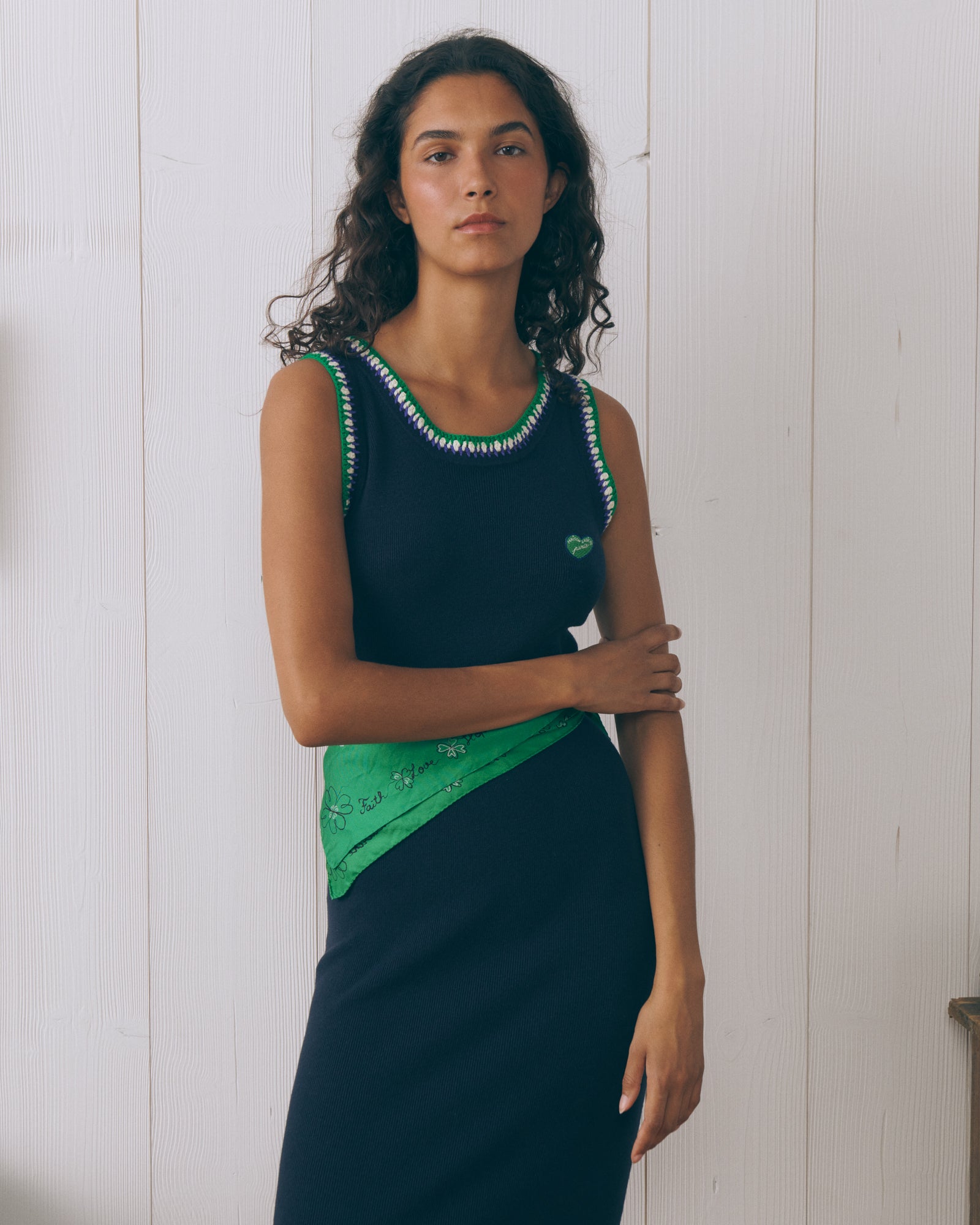 Robe "Patch Coeur" Bargue