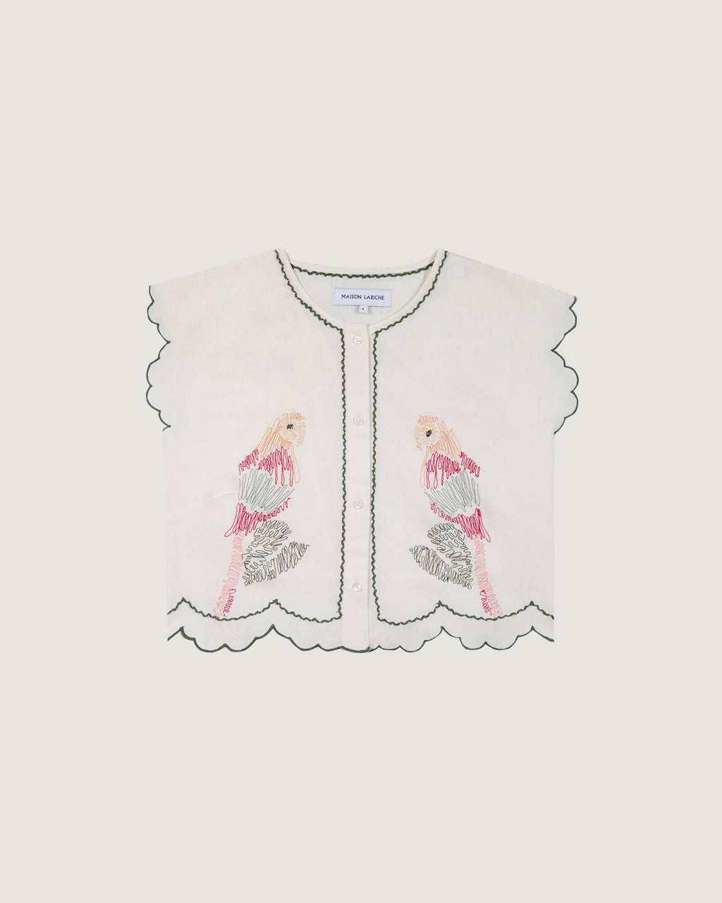 Camisa Parrots "Linen And Cotton" Bessin - Mujer