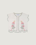 Camisa Parrots "Linen And Cotton" Bessin - Mujer