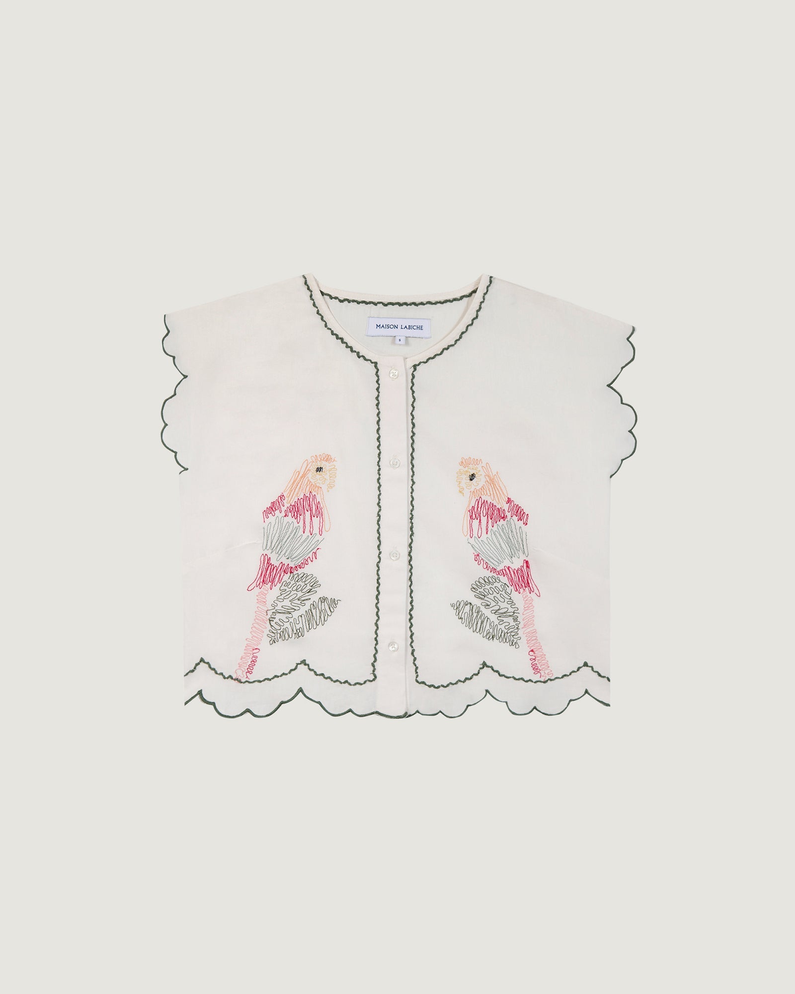 Camisa Parrots "Linen And Cotton" Bessin - Mujer