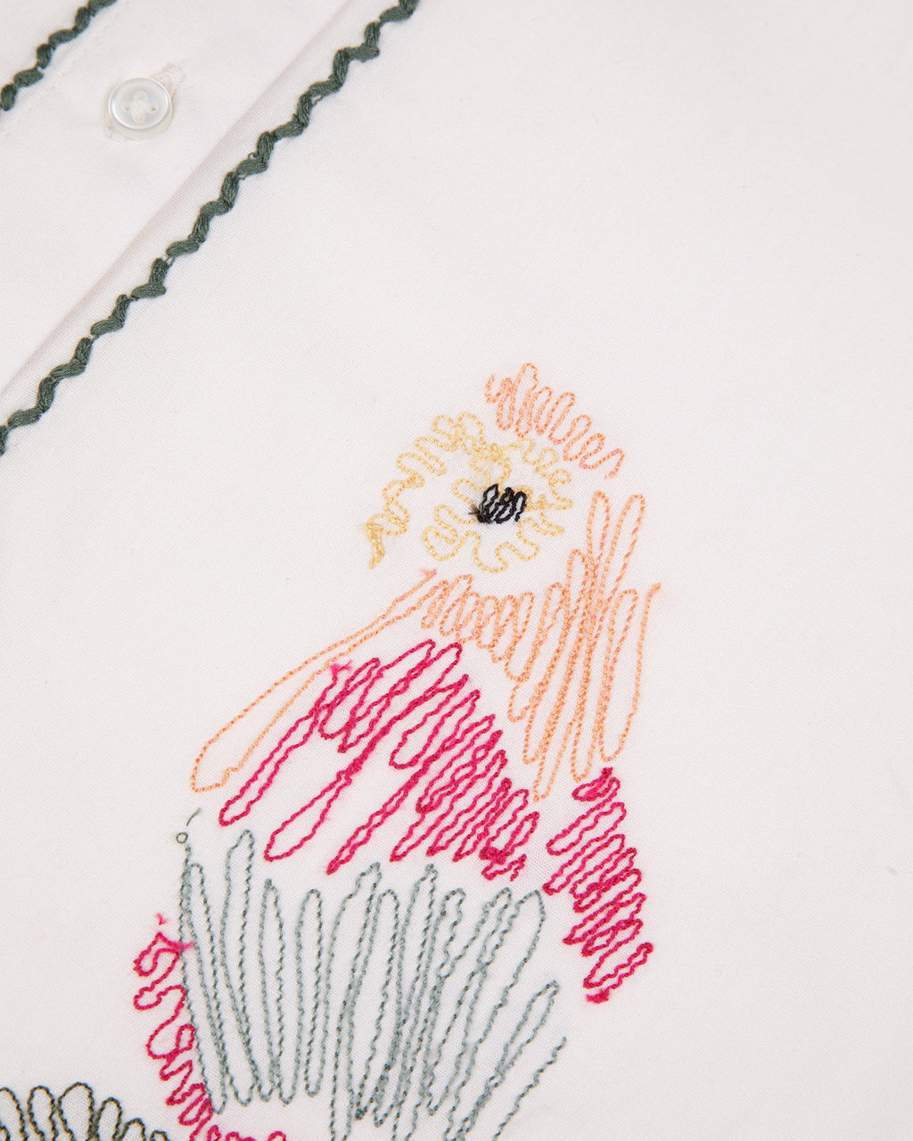 Camisa Parrots "Linen And Cotton" Bessin - Mujer