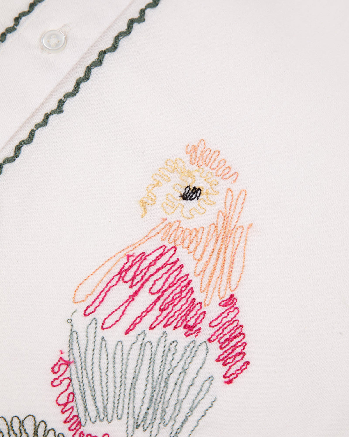 Camisa Parrots "Linen And Cotton" Bessin - Mujer