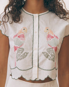 Camisa Parrots "Linen And Cotton" Bessin - Mujer