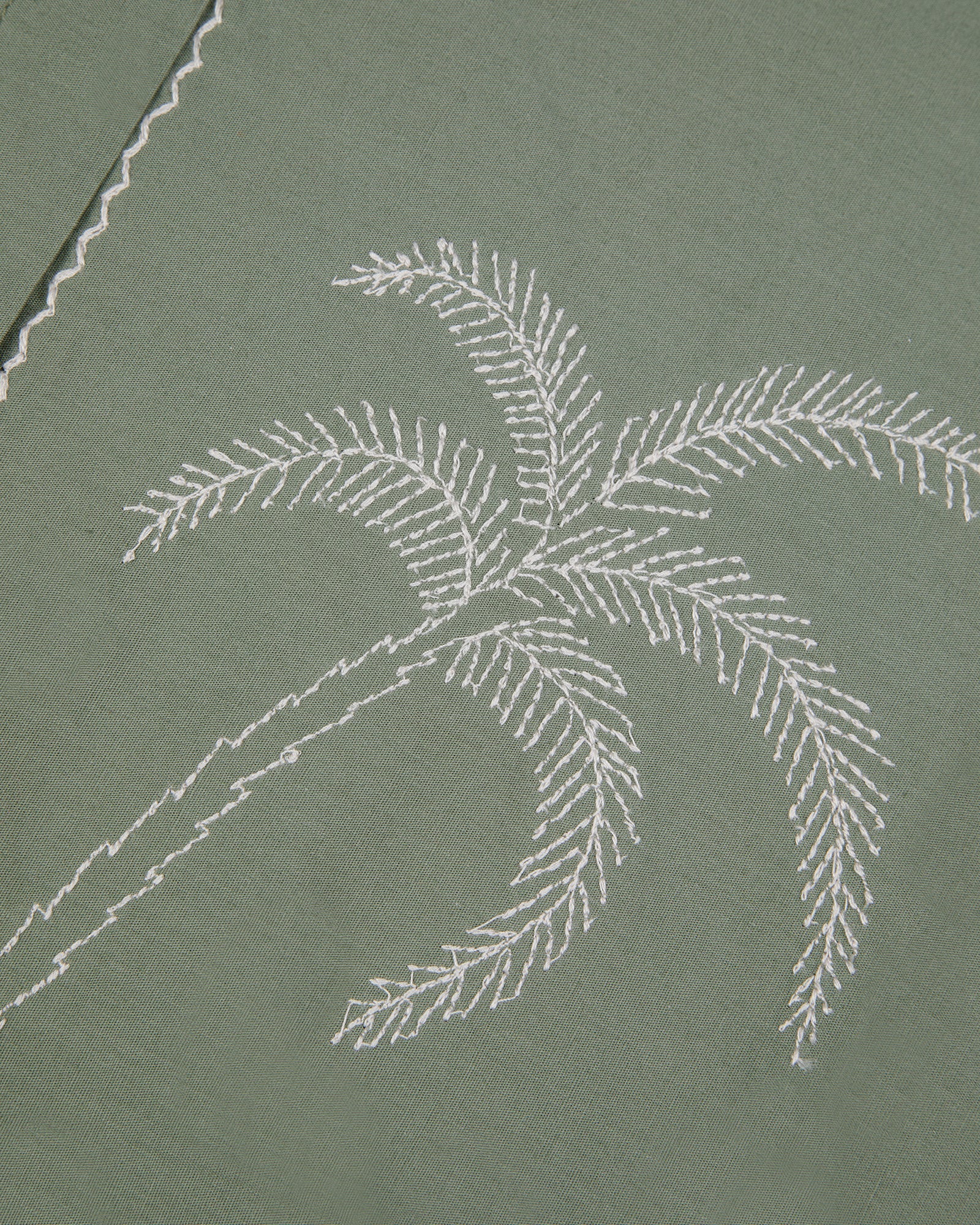 Chemise Palm Tree "Linen And Cotton" Bessin