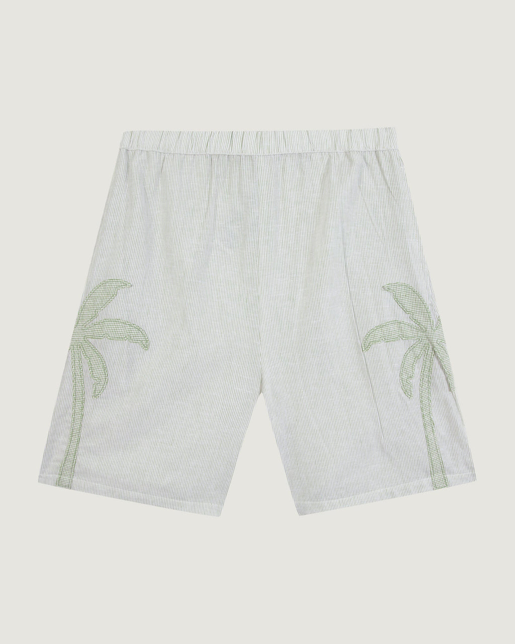 Palm Tree "Linen And Cotton" Beudant Bermuda Shorts