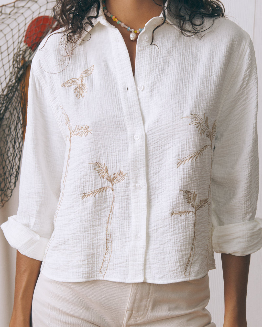 Palm Trees "Viscose" Bidault Shirt