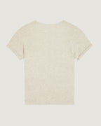 "Patch Heart" Chateau Cotton Linen T-Shirt