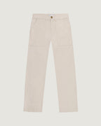 Pantalon "Lyocell And Linen" Chevreuil