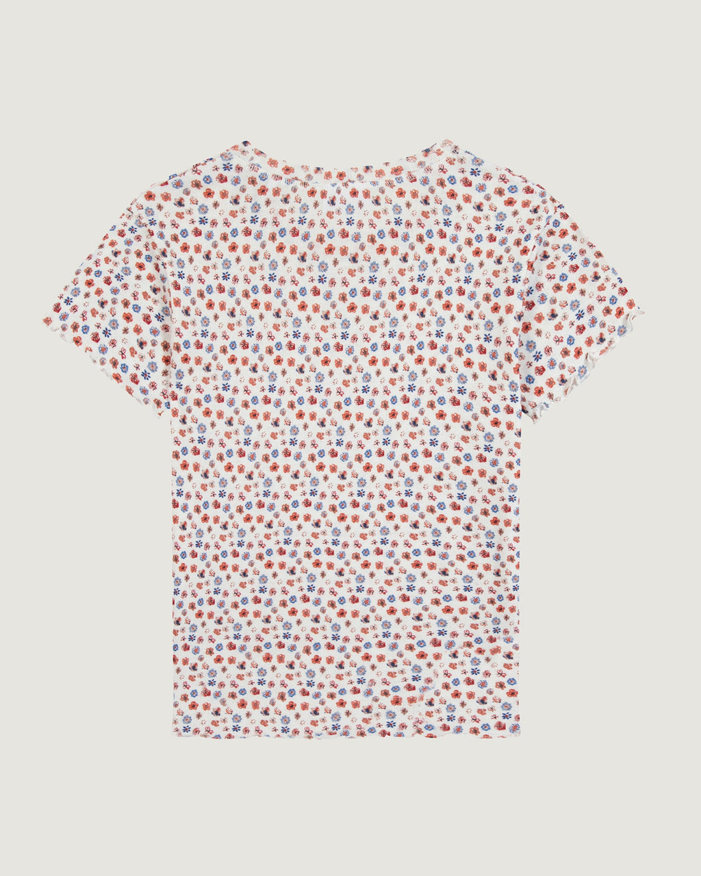 T-Shirt Côtelé "Patch Coeur" Folies