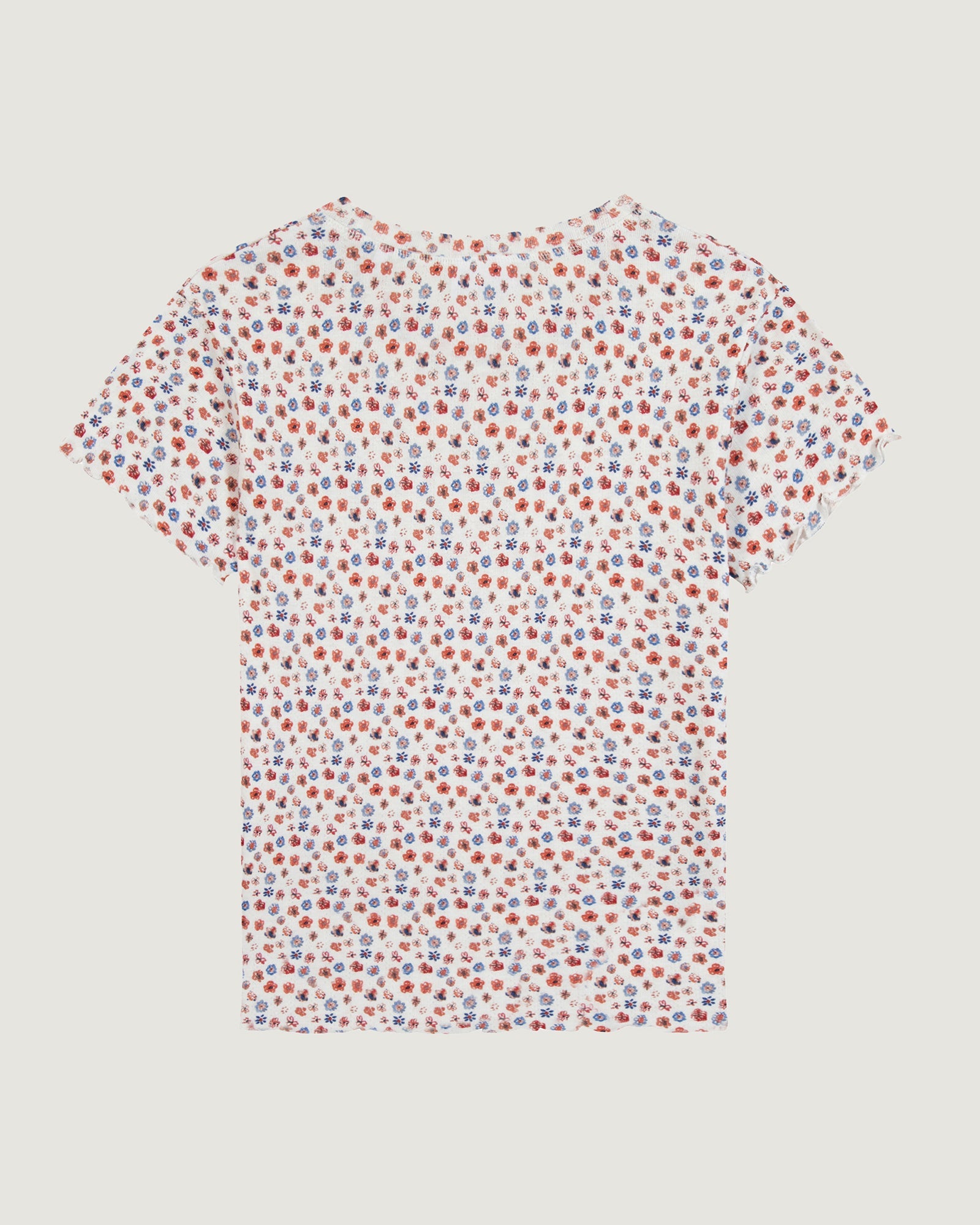 T-Shirt Côtelé "Patch Coeur" Folies
