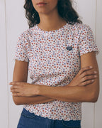T-Shirt Côtelé "Patch Coeur" Folies