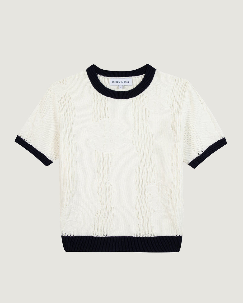 T-Shirt Maille "Flowers" Gravilliers