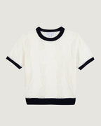 T-Shirt Maille "Flowers" Gravilliers