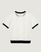 T-Shirt Maille "Flowers" Gravilliers