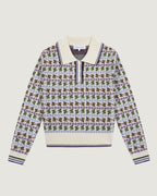Jersey "Squirrel Jacquard" Laveran Wool