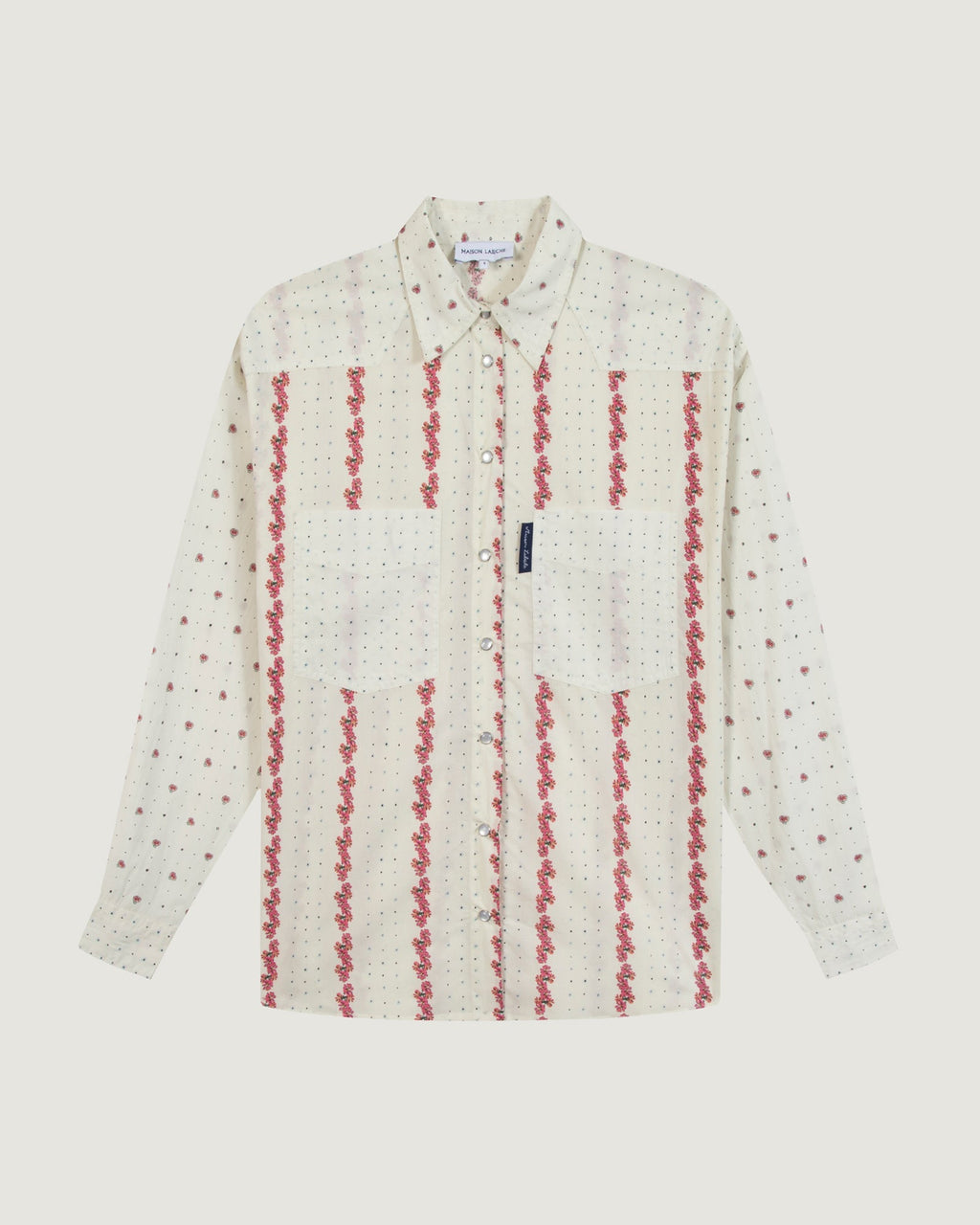 Summer Flowers “Poplin” Monselet Shirt