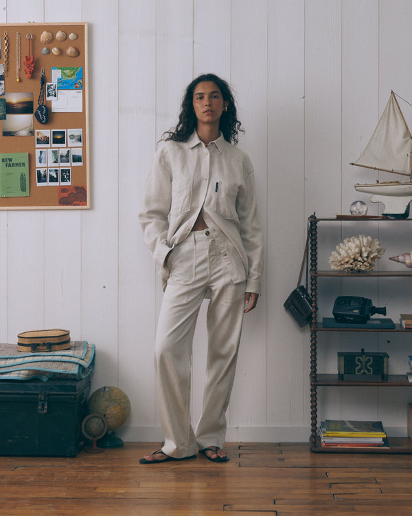 Postcard "Linen And Cotton" Monselet Shirt - Women