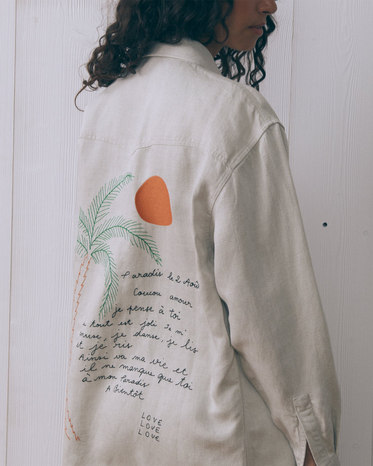 Chemise Postcard "Linen And Cotton" Monselet