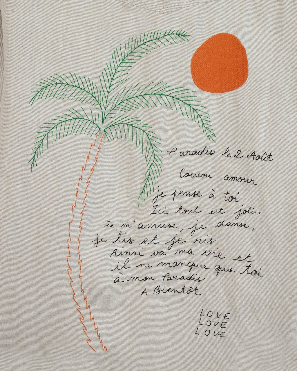 Chemise Postcard "Linen And Cotton" Monselet