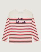 Marinière "I Love La Vie" Montpar