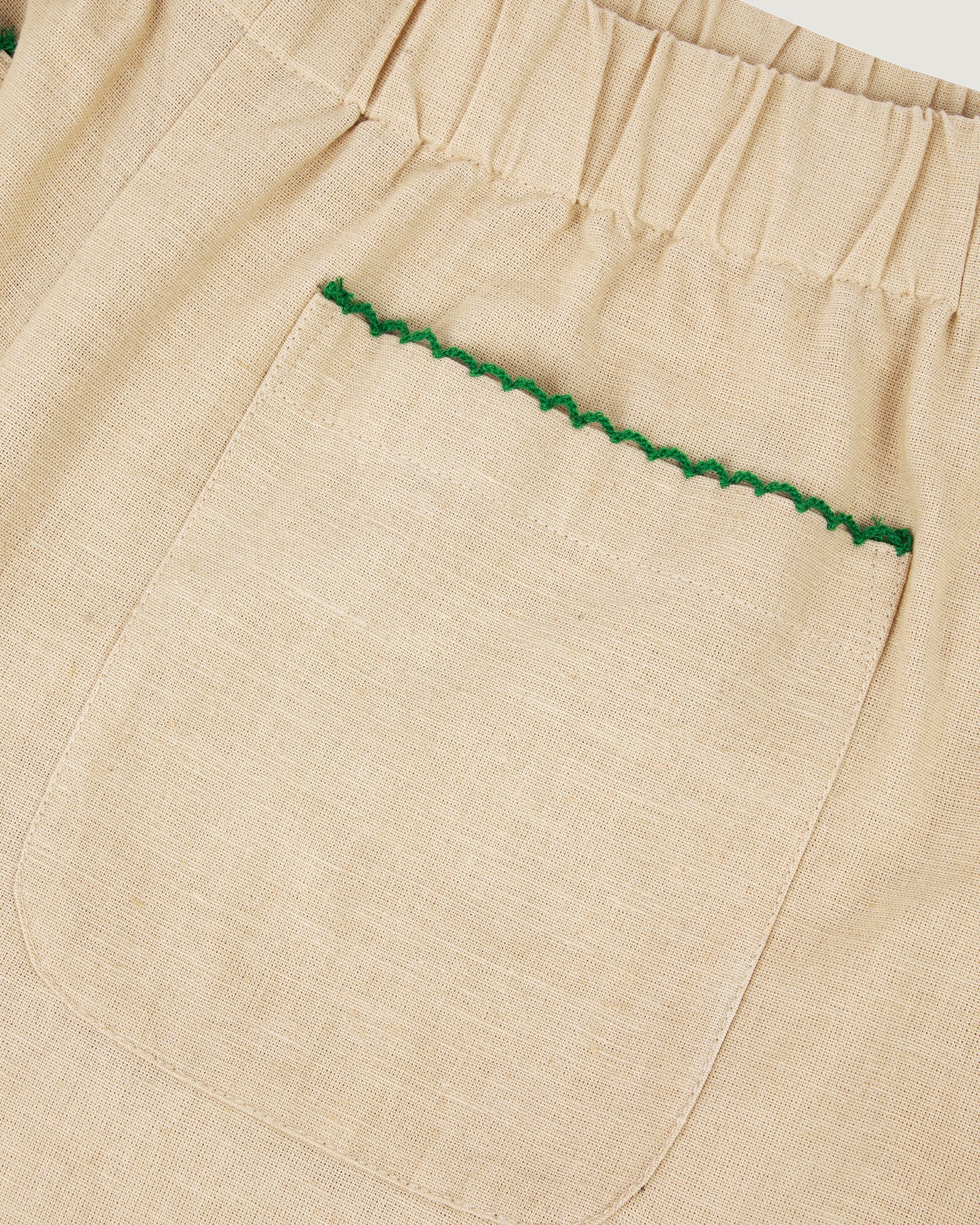 "Linen And Cotton" Oudin Trousers