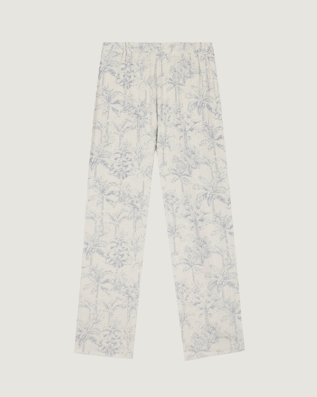Palm Tree "Jacquard" Oudin Trousers - Women