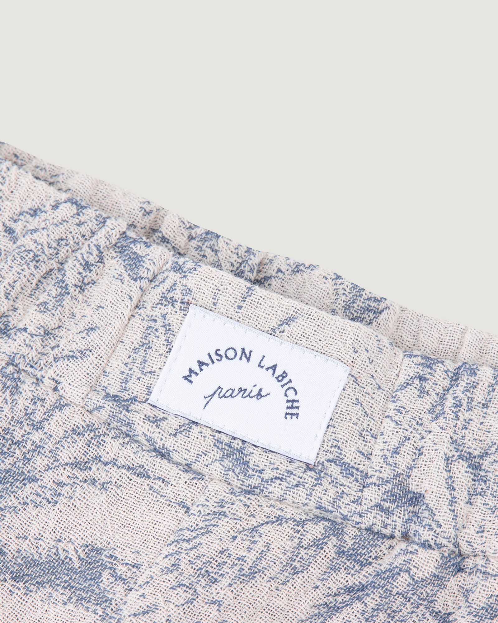 Palm Tree "Jacquard" Oudin Trousers - Women